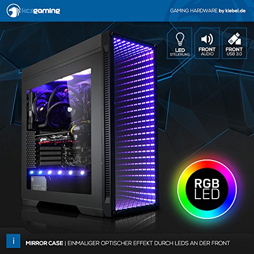 Kiebel [184208] Gamer PC 7.0 Intel Core i7-7700K (4×4.2GHz) | 16GB DDR4-2666 RAM | 250GB SSD + 2TB HDD | NVIDIA GTX 1070 8GB | ASUS Strix Z270-F Gaming | Windows 10 | Computer - 7