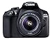 Canon EOS 1300D 18MP Digital SLR Camera (Black) with 18-55 and 55-250mm IS II Lens, 16GB Card and Carry Case RS.30990.00