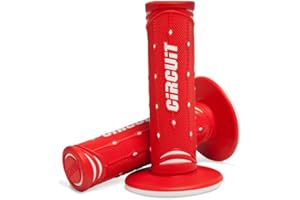 CIRCUIT EQUIPMENT CIRCUIT MA042-252 Manopole Jupiter, Rosso Bianco