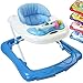 Infantastic® LLWG01 Baby Walker with Music Max. Capacity: 12 kg / 26.4 lbs DIFFERENT COLOURS (Blue)