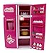 Produktbild Dream Kitchen Refrigerator Pink Toy Mini Fridge Playset for Kids with Play Food Set