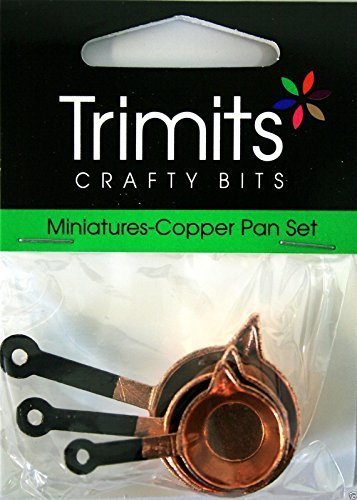 Preisvergleich Produktbild IMPEX TRIMITS MINIATUREN - KUPFER PFANNEN-SET