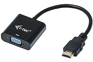 I-Tec Adapter HDMI VGA 1.080p / 60Hz, schwarz