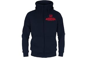 ARSENAL F.C. Arsenal FC Mens Hoody Zip Fleece OFFICIAL Football Gift