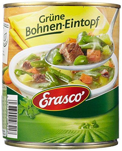 Erasco Grüner Bohnen-Eintopf mit Rindfleisch 800 g  (4037300108217)
