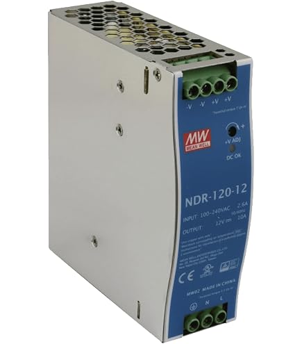 SWITCHING ADAPTER EDR-120-12 MEAN WELL - DIN Rail - Delta