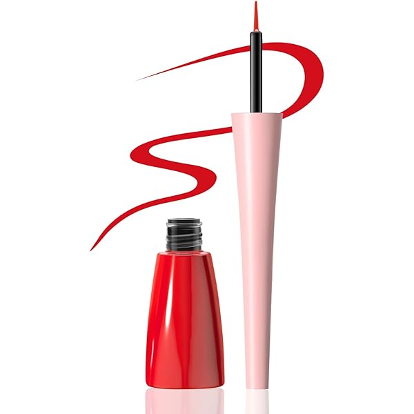 Makki Tief Blau Flüssig-Eyeliner – Ultra-dünner Applikator, Mattes Finish, Ca. 1000 Anwendungen