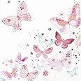 Rosenwelt Tovaglioli Di Carta 3 Strati – Confezione Da 20 Pezzi, Motivi Floreali Lilla E Rosa, 33x33 Cm, Per Decorazione Tavola E Fai Da Te