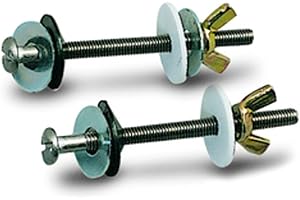 Anzapack 802028U - Juego De Tornillos Para Fijacion De Cisterna Al Inodoro