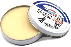 Graisse de phoque en boîte pour cuir 50 ml impermebilizza – Brillant – anti-grisonnement