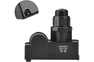 Nikou Allumeur à Bouton-Poussoir pour générateur d'étincelles Allumeur pour Barbecue, Barbecue à gaz et générateur d'allumeur à gaz AA Batterie Allumeur 1 Sortie exclue