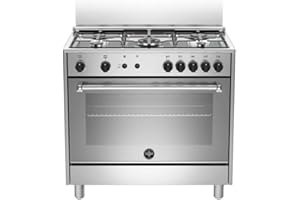 Bertazzoni La Germania Americana AMN965GXV cucina Piano cottura Acciaio inossidabile Gas A+