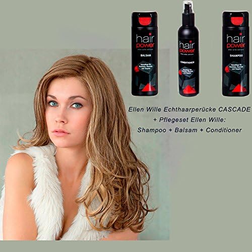 Ellen Wille Echthaarp Erucke Ellen Wille Cascade + Cleaning Kit (Shampoo Balm Conditioner)