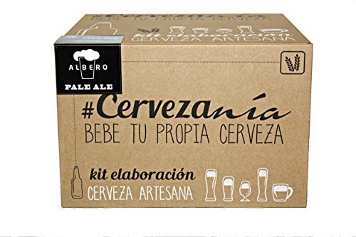 #Cervezanía - Kit de elaboración de cerveza rubia Pale Ale. Elabora 5 litros cerveza en casa