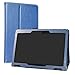 Price comparison product image TrekStor Surftab B10 Case,LiuShan PU Leather Slim Folding Stand Cover for 10.1" TrekStor Surftab B10 Android Tablet,Blue