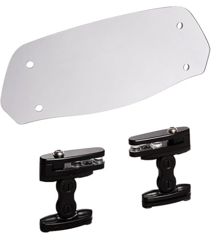 Windschild Spoiler Aufsatz Clip-On Puig 20764W Aufsatzspoiler