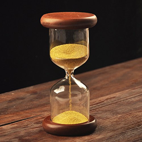 saibang Neues Design Holz Ständer 2 Minuten Sanduhr Sand Timer Home Décor für Weihnachten Geburtstag Geschenk