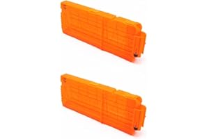 GXGM 2 Stück Darts Banana Magazin Clip, Darts Clips Bullet Gun, Reload Soft Bullets Clip, Magazines Bag Holder Ersatz