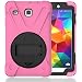 Produktbild Obamono Hülle für Samsung Galaxy Tab E 8.0 T377, ultradünnes Anti-Drop-Design Prämie-Material Vollständiger Schutz Dünne Schutzhülle, speziell für Samsung Galaxy Tab E 8.0 T377, Pink