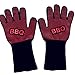 Produktbild Tellabouu for BBQ Grillhandschuhe 500  Extrem hitzebeständige Handschuhe Zusätzlicher Unterarmschutz Rutschfeste Ofenhandschuhe Handschuhe