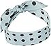 Produktbild Vintage ANJA Punkte CHIFFON Hair Band POLKA DOTS Haarband BANDANA Rockabilly
