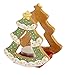 Produktbild Villeroy & Boch Winter Bakery Decoration Kerzenhalter mit Baum, Porzellan, Grün, 10 x 11 x 12 cm