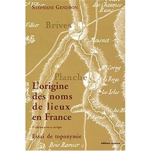 L'origine des noms de lieux en France : Essai de toponymie Livre en Ligne - Telecharger Ebook