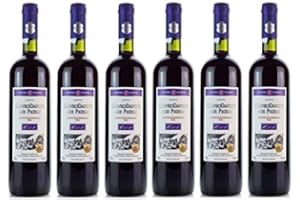 HELLENIKOS 6x Mavrodaphne Rot Imperial Mavrodafne aus Patras Griechenland a 750 ml 15% Vol. Dessertwein roter Likörwein griechischer Rotwein Süß-Wein Likör + 2 Probier Sachets Olivenöl aus Kreta a 10 ml