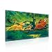 Produktbild König Der Löwen Simba Timon Pumbaa Leinwand Bilder (PPD2203O1FW) - Wallsticker Warehouse - Size O1 - 100cm x 75cm - 230g/m2 Canvas - 1 Piece