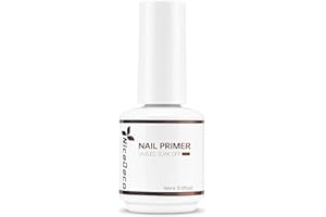 Nicedeco Nail Primer Nail Prep Primer Unghie Gel, Non Lampada Aria Veloce Asciutto - Rendi la Manicure più Durabilità, 15ML