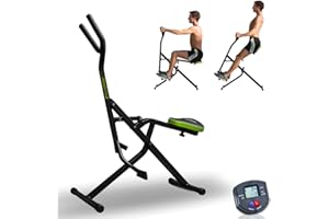 Appareil d'entraînement Abdominal GYMFORM AB Booster, Machine d'Entraînement pour Abdominaux Bras Jambes Dos et Fessiers Entraînement à Domicile Exercice Cardiovasculaire (Plus Avec l'ordinateur)