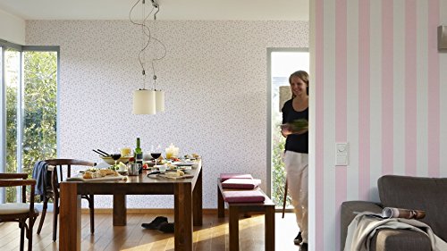 A.S. Création Tapete Liberté Landhaus Shabby Chic 10,05 m x 0,53 m bunt rosa lila 304881 - 2