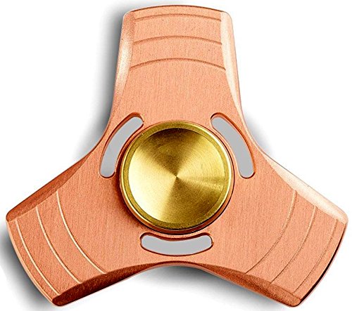 Tri Hand Spinner Help for EDC ADD ADHD Autism Anxiety for Adults Teenagers and Children Pure Red Copper Body Little Noise High Speed Ceramic Ball Bearing Spin Long Time 4-6 Minutes Tri Hand Spinner Help for EDC ADD ADHD Autism Anxiety for Adults Teenagers and Children Pure Red Copper Body Little Noise High Speed Ceramic Ball Bearing Spin Long Time 4-6 Minutes