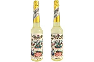 ALJOIR Pack 2 Botellas Agua Florida 270 ml 100% Colonia Original Perú Amarilla Murray & Lanman, Botella de plástico