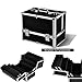 tinkertonk Professional Extra Large Space Aluminium Beauty Cosmetic&Makeup Case Toiletry Storage Nail Hairdressing Vanity Box Valentines Day Gift (Black)