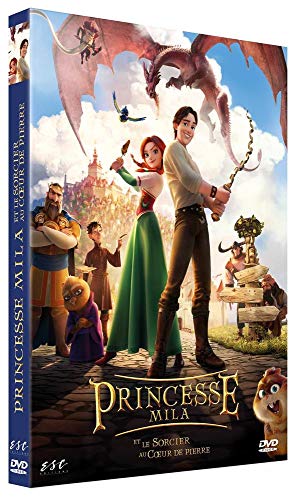 couverture de : Princesse Mila et le sorcier au coeur de pierre