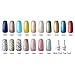Vishine Gelpolish Long-lasting Gel Nail Polish Lacquer Shiny Color Soak Off UV LED Manicure Glitter Silver (1853)