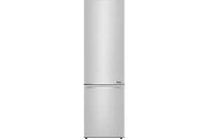 LG GBB92STBAP Frigorifero Combinato Total No Frost, 384L, Ripiano Porta Bottiglie, Cassetti Fresh Balancer & Converter, Metal Fresh, Display interno, Smart Diagnosis, Inox