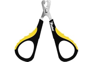 Candure Obcinacz do Paznokci dla Kotów dla Dużych, średnich i Małych ras Profesjonalne Nożyczki do Pazurów ze Stali Nierdzewnej Odpowiednie dla Kotów, Królików i świnek Morskich do Użytku Profesjonalnego i Domowego