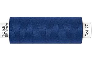 DIE STOFFTANTE Gütermann Nähgarn Allesnäher TOLDI | 500m | Nähmaschinengarn | 40 Farben (077 royalblau)