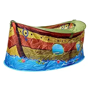 Kn2 MART Jumbo Size Foldable Tent House for Boys Girls | Extremely Light Weight | Water Proof | Play Tent with 40 Colorful Ball for 8 Year Old Kids (Multicolor)