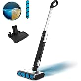 Cecotec FreeGo Wash Elektrikli Paspas, 40W, 40 Dakika &Ccedil;alışma S&uuml;resi, Wet Jalisco Emici Silindir, 420 ml Temiz ve 150 ml Kirl