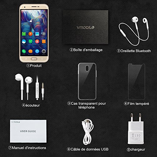 V J5 4G Smartphone D bloqu Pas Cher 9Pcs 8Go ROM Ecran 5 5 5MP Appareil Photo Android 7 0 2800mAh Batterie Double SIM Mobile Portable D bloqu Or reviews V J5 4G Smartphone D bloqu Pas Cher 9Pcs 8Go ROM Ecran 5 5 5MP Appareil Photo Android 7 0 2800mAh Batterie Double SIM Mobile Portable D bloqu Or