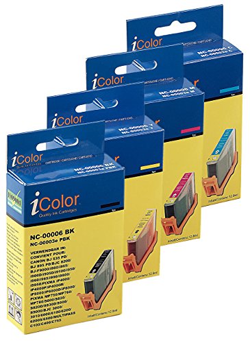 iColor Color-Pack für CANON (ersetzt BCI-6BK/C/M/Y)