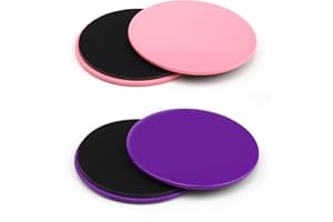 SRJQXH Sliders Fitness 4 Piezas, Diámetro 17,5 cm Discos Deslizantes, Core Sliders Esculpir la Pérdida de Grasa, para Estocadas, Soporte de Tabla, Entrenamiento Abdominal