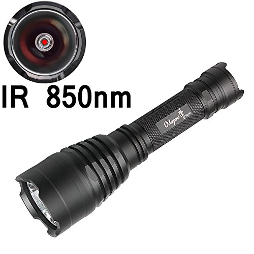 Odepro IR850nm Licht Jagd Taschenlampe IP68 wasserdicht Mit 3000mAh Akku Für die Jagd