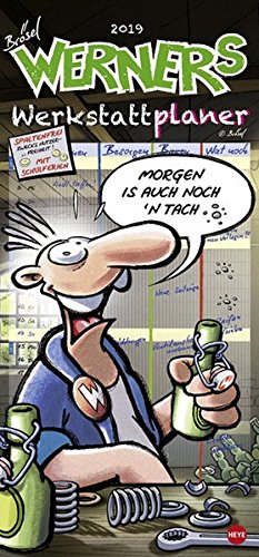 Preisvergleich Produktbild Werner Werkstattplaner - Kalender 2019