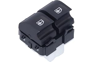 Akozon Interruttore Alzacristallo Elettrico Interruttore Principale del Finestrino Dell'auto Interruttore per Alzacristalli per Finestre 254118722R Sostituzione per CAPTUR Mk1 Dal 2012 a Oggi