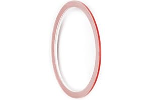 ‎1A STYLE STICKER Auto Zierstreifen Rot Folie Folienstreifen Glänzend Autodekor Folie Pinstripes Red 2mm Rot