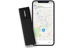 Invoxia Rastreador GPS Classic 2026, Resistente al Agua, Precisión GPS Mejorada, Carga USB-C - Suscripción de Red Incluida 1 año - Localización en Tiempo Real, Alertas Antirrobo y de Movimiento